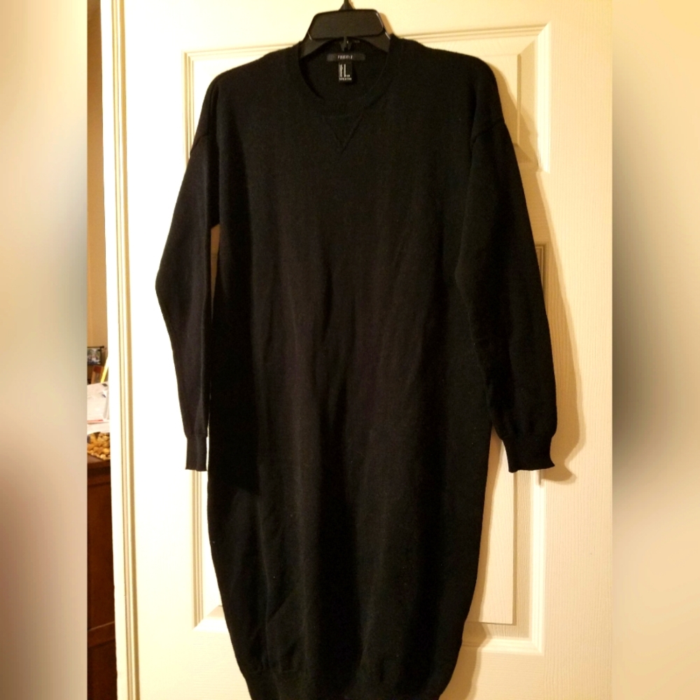 Forever 21 vintage black sweater dress
